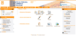 Desktop Screenshot of greffe-tc-toulouse.fr